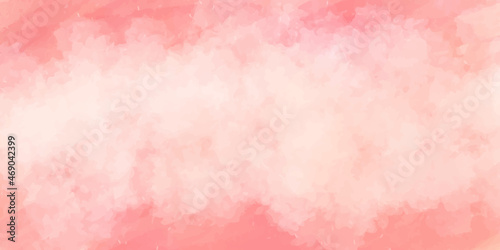 Light pink pastel watercolor background, Colorful watercolor design background texture, vector colorful watercolor backgrounds for business card or flyer template © World War III