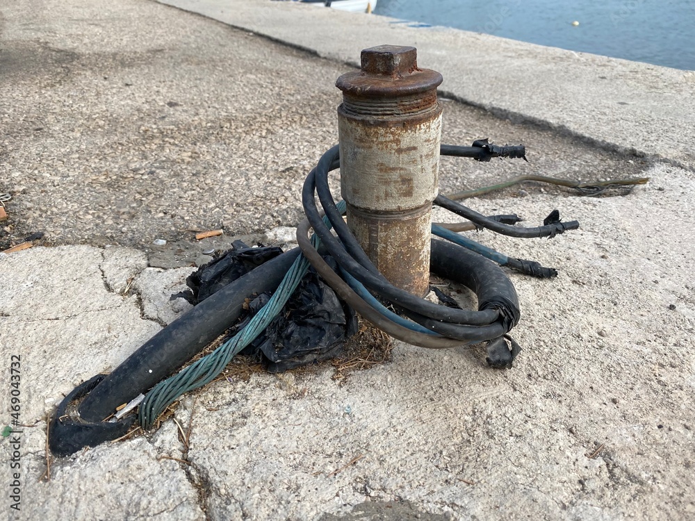 Φωτογραφία Supetar Brac Dalmatien Kroatien Hafen Fähre Fährhafen Autofähre Schiff