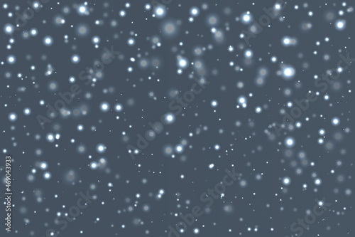 abstract seamless realistic sparkling little heavy snow is falling randomly in diffrent shape and forms.realistic sparkle snow background used as celebration,wallpaper, cover and decoration.