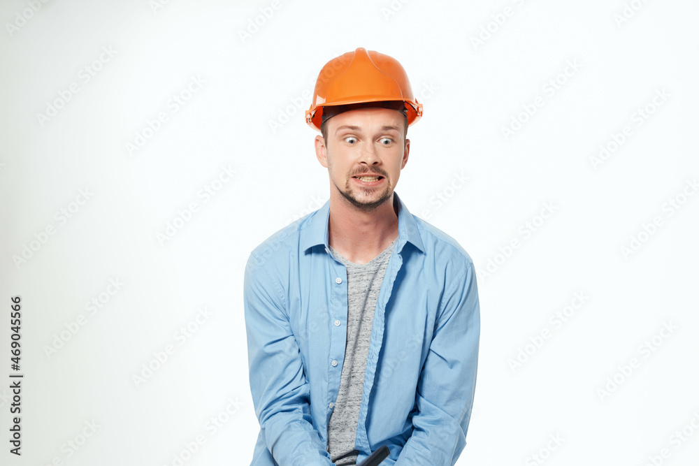man in construction uniform Professional Job Working profession man in construction uniform Professional Job Working profession