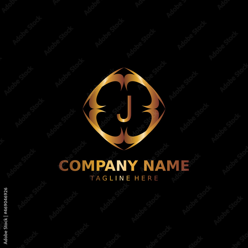 Letter Initial with Royal Template.elegant logo vector, Creative Lettering Letter Initial with Royal Template.elegant logo vector, Creative Lettering