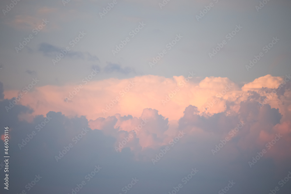 pink sunset cloudy sky background