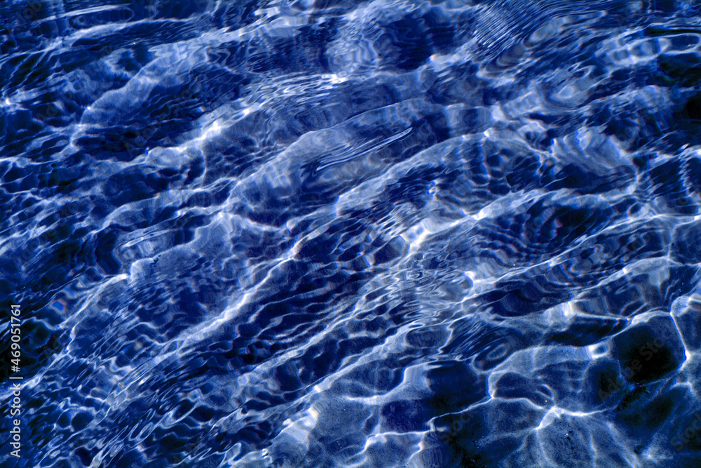 Abstract images of waves on the water surface. Top view of the waves on the sea surface. Close-up of the structure of the waves. Abstract images of waves on the water surface. Top view of the waves on the sea surface. Close-up of the structure of the waves.