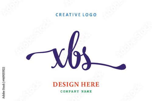 XBS lettering logo is simple  easy to understand and authoritative