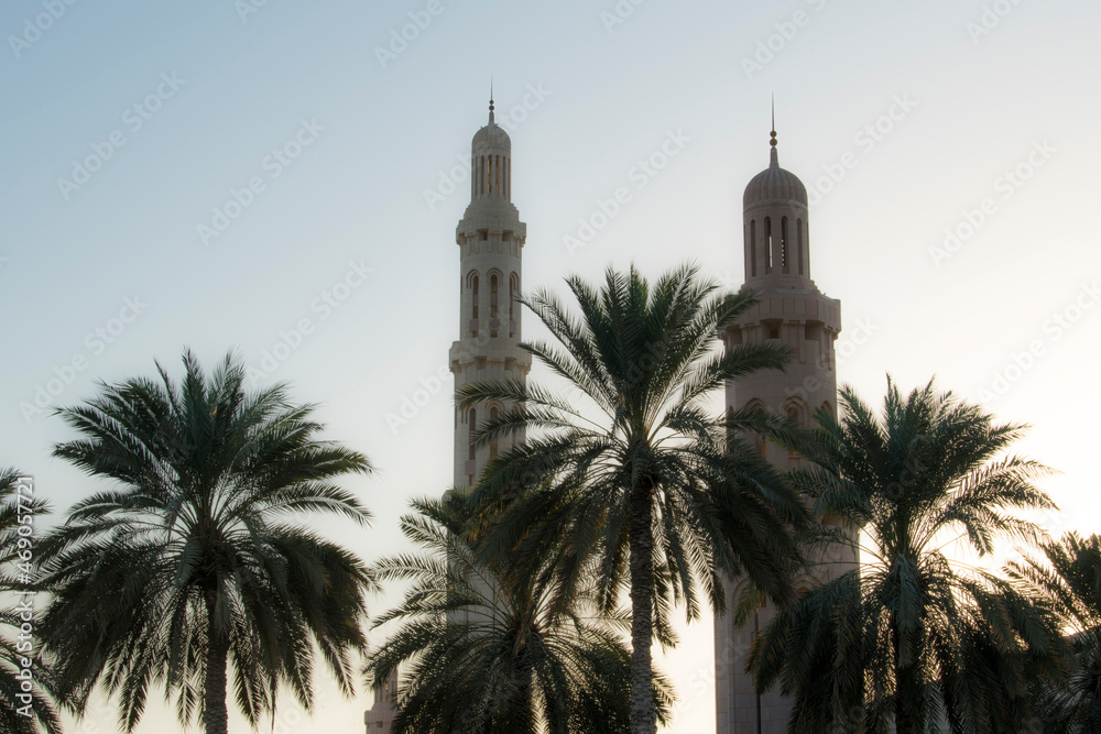 Muscat,Oman,05,03,2019. Grand mosque 