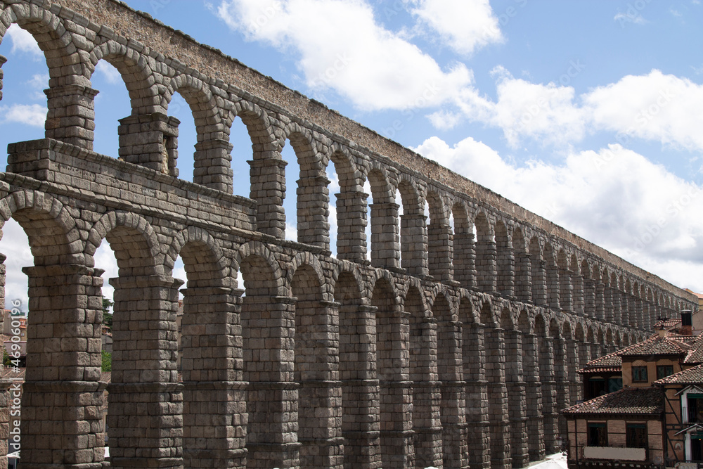 Aqueduct of Segovia and Monumental Quarter, Spain, Europe