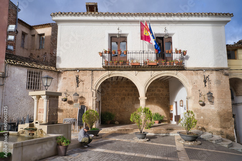 city of Letur, castilla la mancha, albacete, spain.