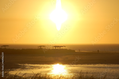 Meer, Sonnenuntergang