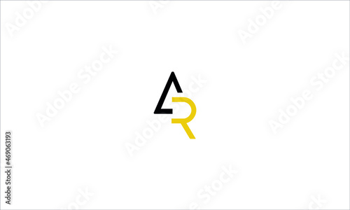 AR, RA Abstract Letters Logo Monogram