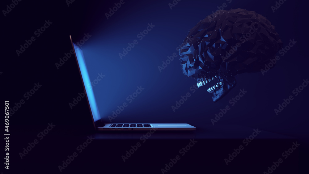 Laptop Techno Demon Mind Control Manipulation Information Warfare