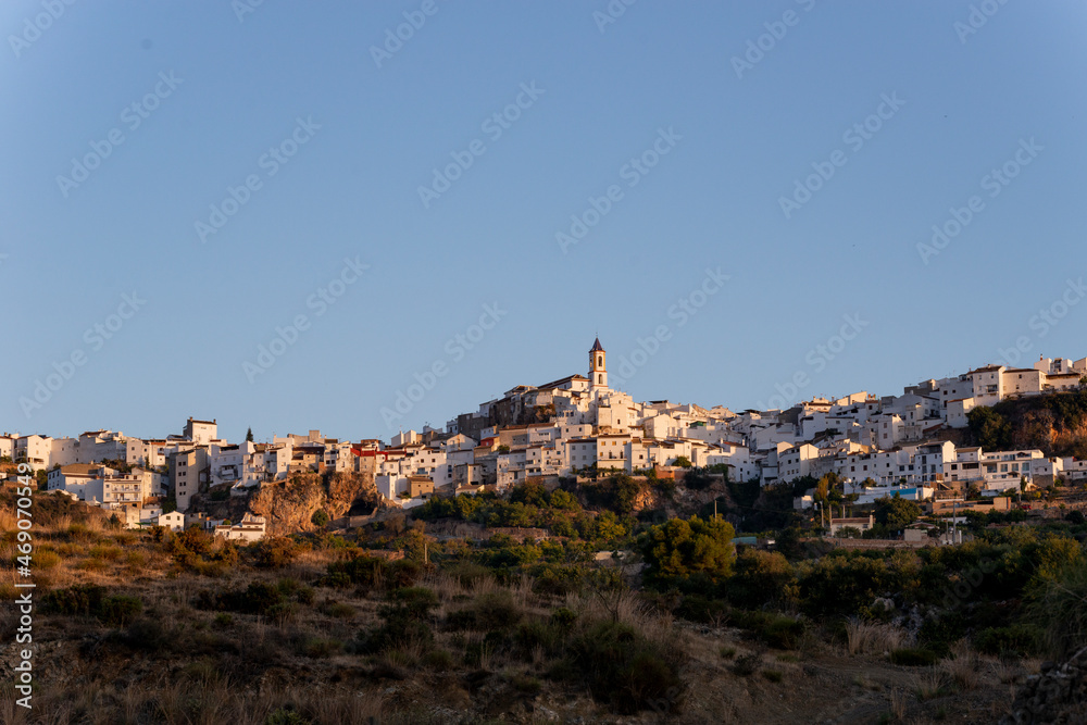 Yunquera pueblos blancos de Andalucía España 