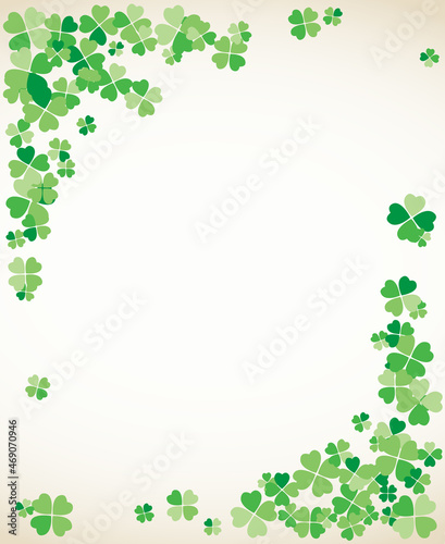 Saint Patrick's Day frame background