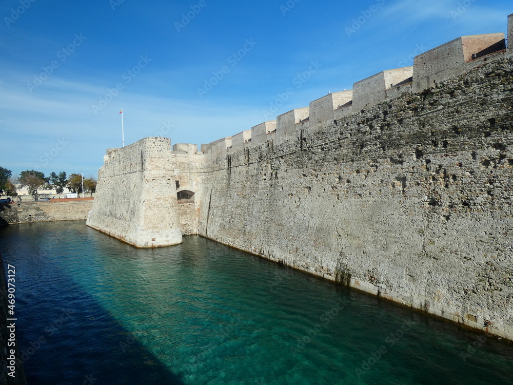Spanish fortress in Ceuta, Africa.