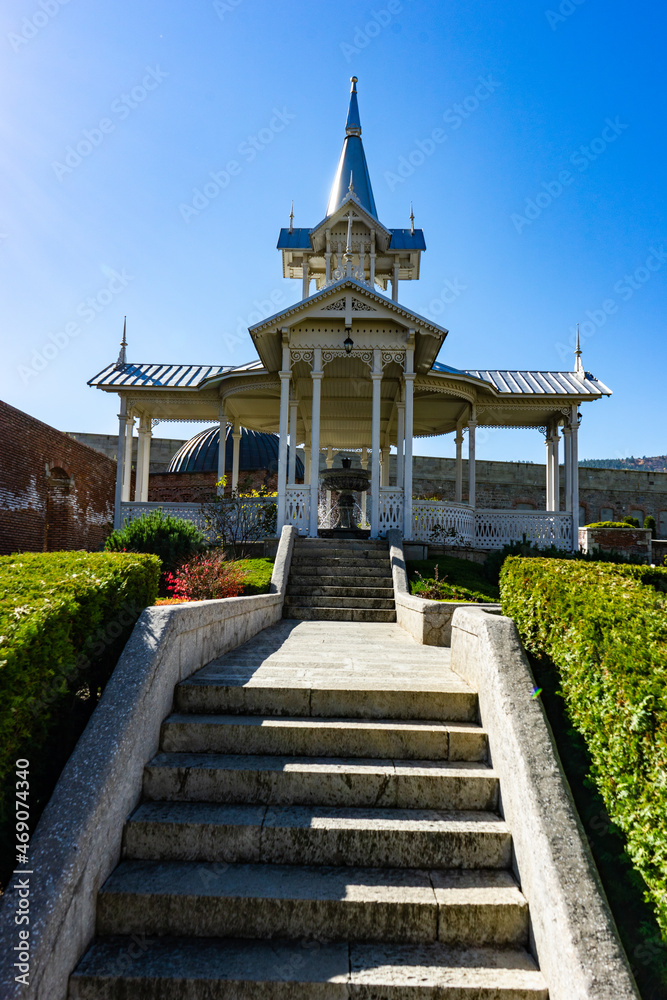 Obraz premium Architecture of medieval castle Rabati