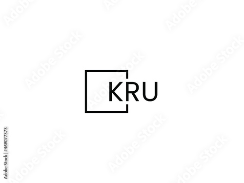Free Download KRU letter initial logo design vector illustration - GFXLoad