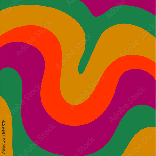 Colorful Abstract Background. Social Media Post. Vector Illustration.