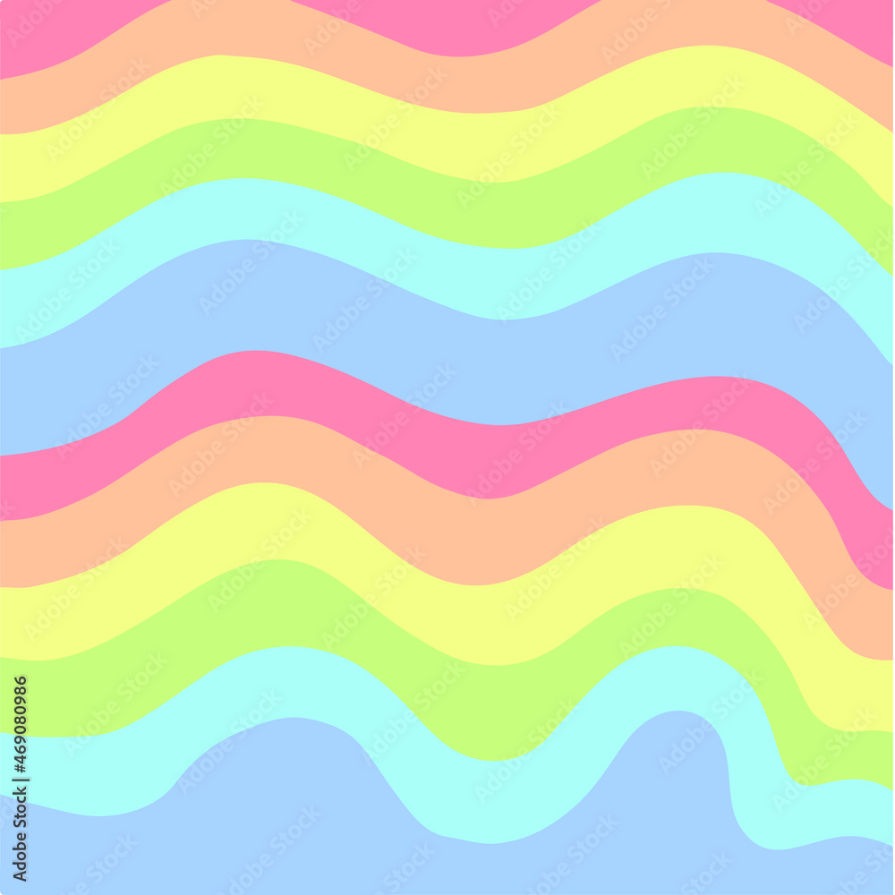 Colorful Abstract Background. Social Media Post. Vector Illustration.