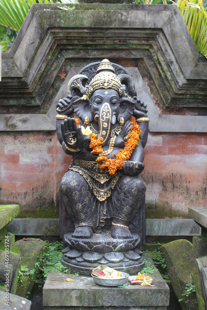 Statue of the god Ganesh in Bali / Indonesia