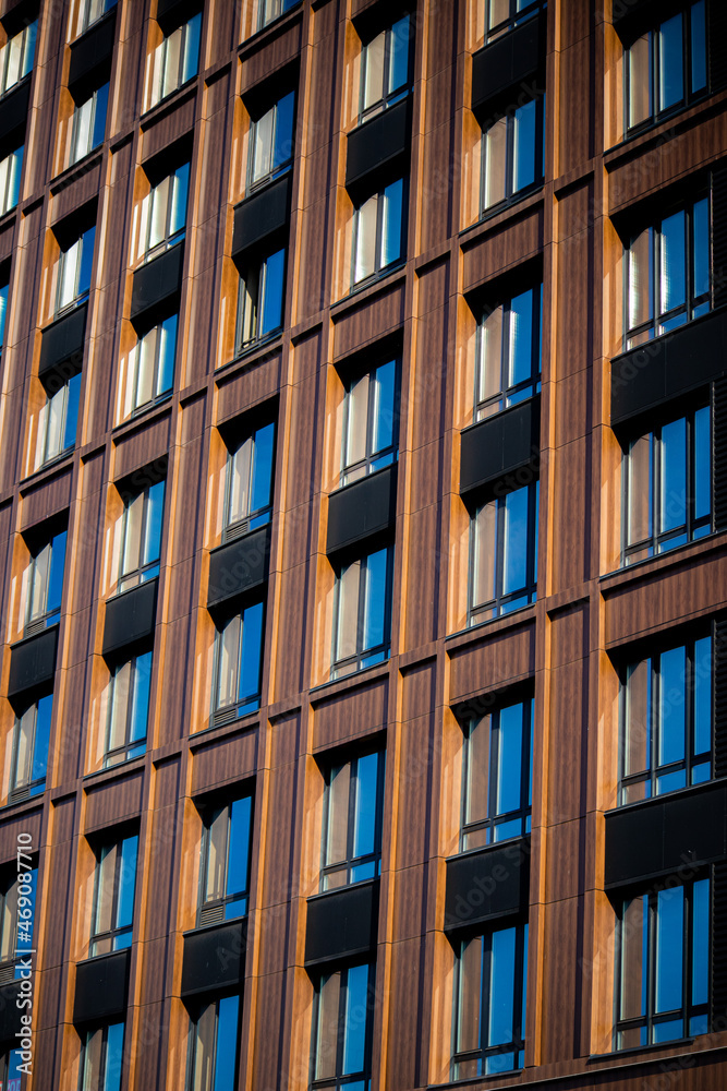 windows of a building windows of a building