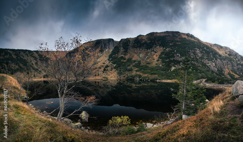 lake in the mountains