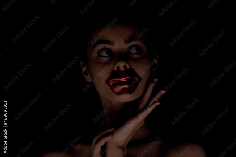 pretty woman naked shoulders lip mask skin care pretty woman naked shoulders lip mask skin care