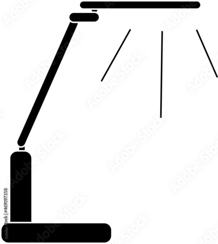 LED照明のシルエット