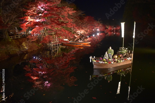 The view of Autumn in Aomori, Japan