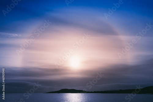 Sun Halo Shetland © Zhaoran