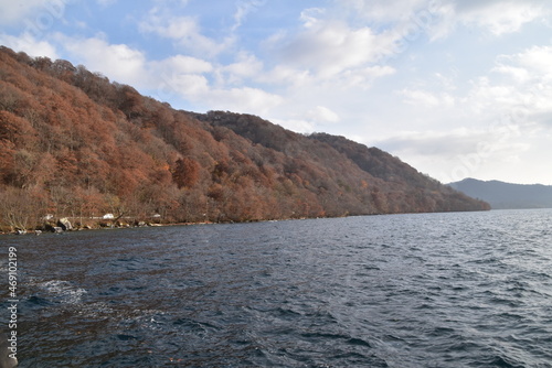 Towadako Lake in Aomori, Japan
