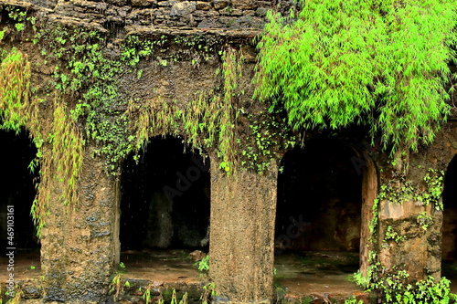 Ancient Structure where Pandav Stayed during their exile according to Hindu Legend photo