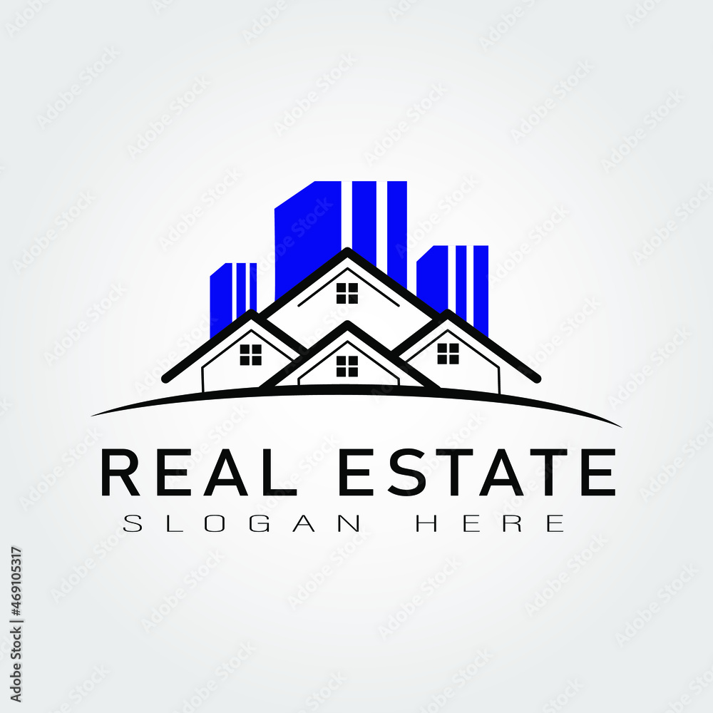 Home Logo design. real estate logo, perfect for company, property, and individual.