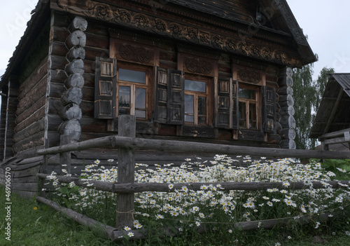 old wooden house