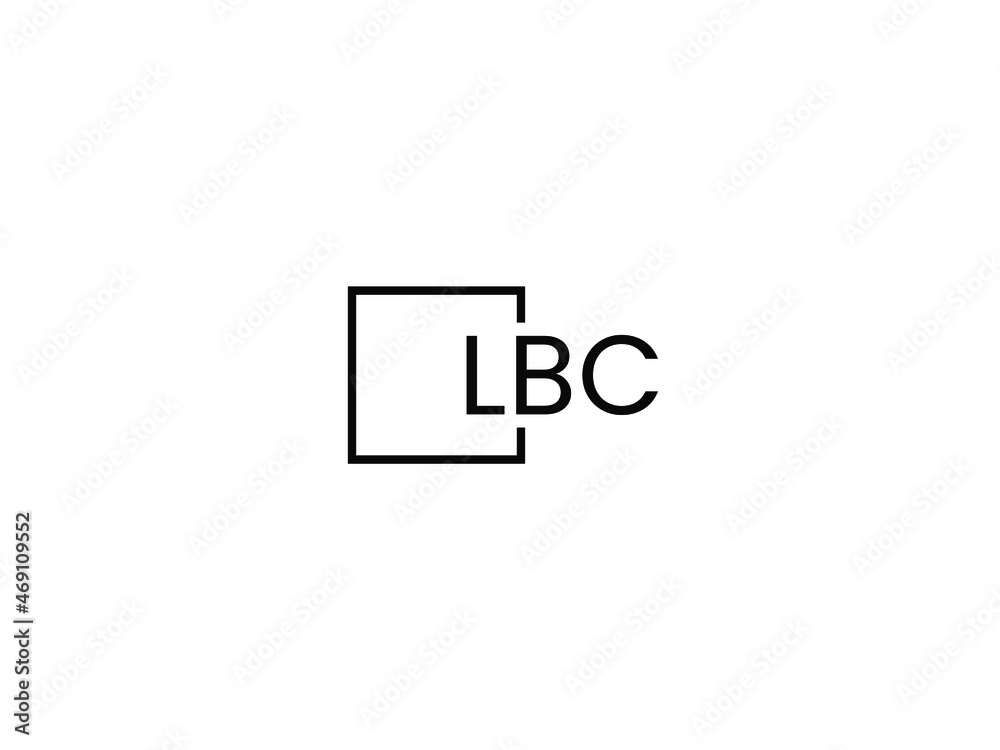 LBC letter initial logo design vector illustration LBC letter initial logo design vector illustration