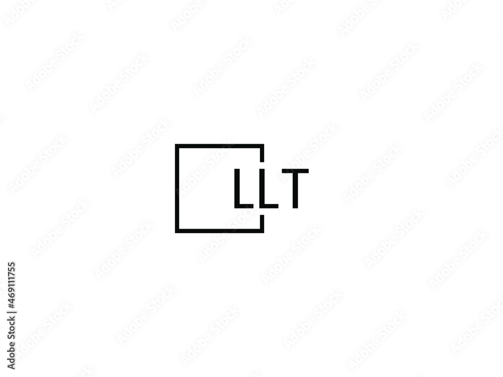 LLT letter initial logo design vector illustration LLT letter initial logo design vector illustration