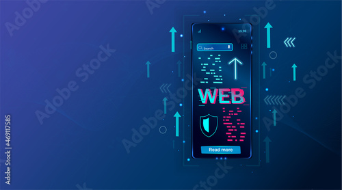 Creating an Internet site for various platforms. Creating a mobile application for a smartphone. The process of creating a web page, and coding the code for the site. Technology for creating websites.