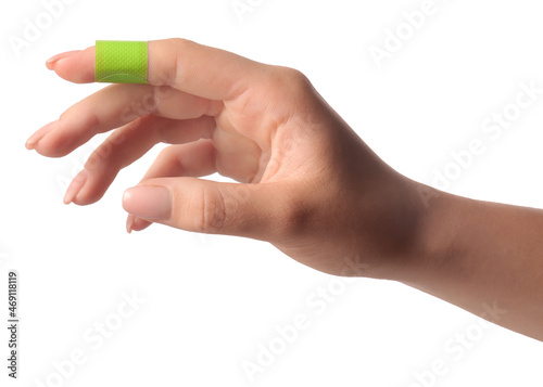 Female hand with medical pl...