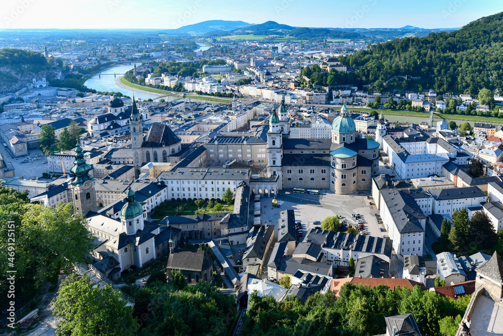 Panoramic View - Salzburg, Austria