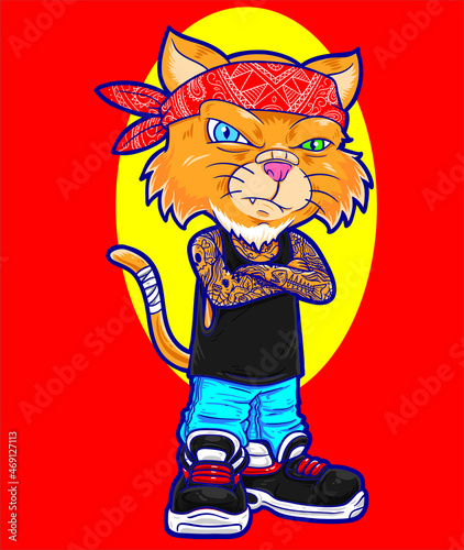 cat gangster