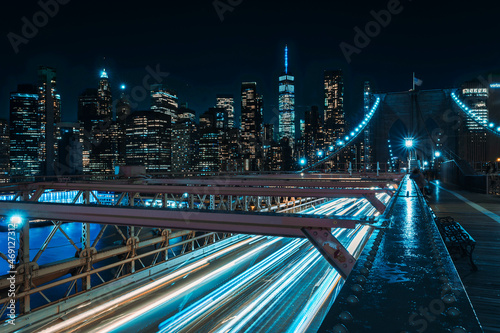 Brooklyn Bridge at night