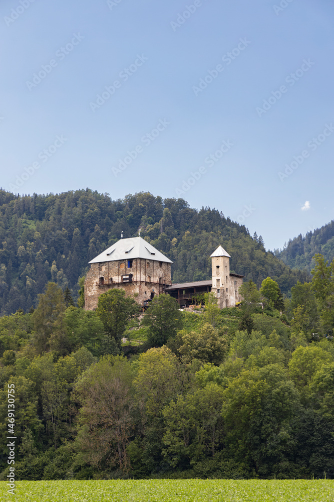 Haimburg castle in Carinthia region, Austria
