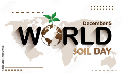 World Soil Day Design Vector Illustration for Poster Background and Banner Design