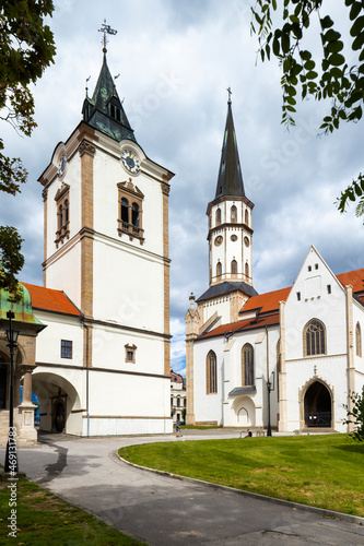 Old Town Hall and St. James church in Levoca, UNESCO site, Slovakia © Richard Semik