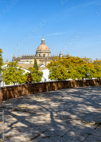 Parque Alameda Vieja en Jerez de la Frontera en la provincia de Cádiz, Bellleza y Detalles / Alameda Vieja Park en Jerez de la Frontera, Cádiz photo