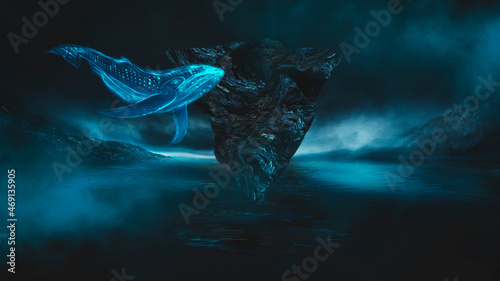 Underwater fantasy world. T...