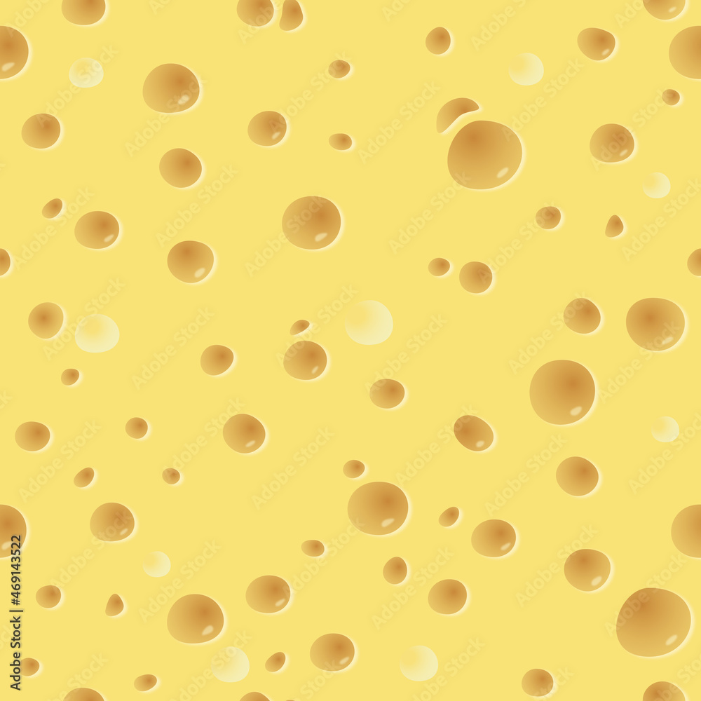 Maasdam cheese seamless texture with holes