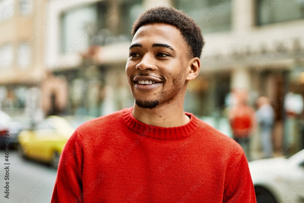 Handsome african american man outdoors Handsome african american man outdoors
