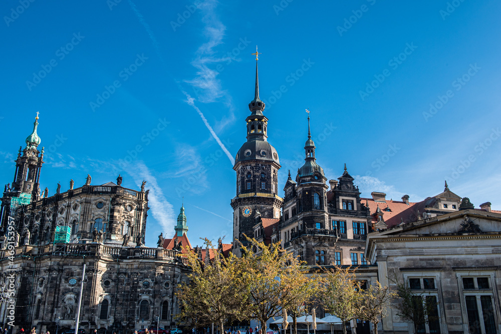 Fototapeta premium Dresden, the reborn city from its ashes