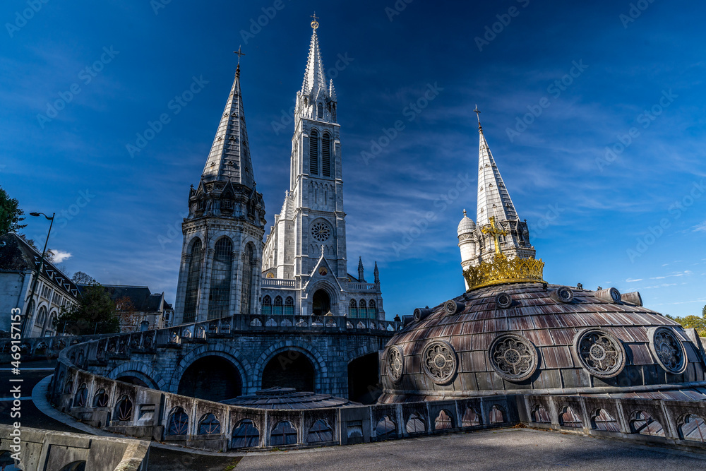 Church of the holy cross - Lourdes Church of the holy cross - Lourdes