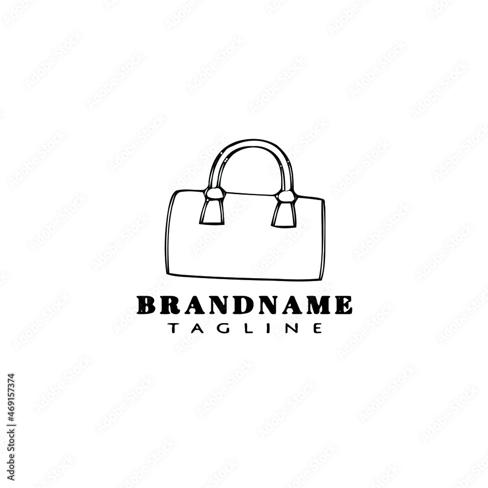 business bag logo icon cartoon design template style business bag logo icon cartoon design template style