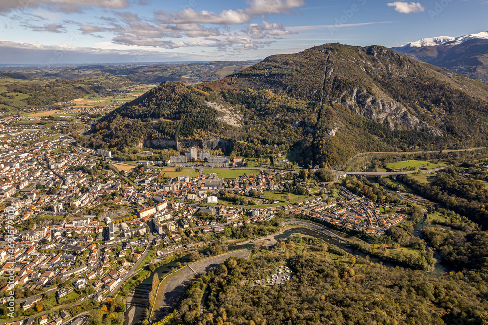 landscape of the mountains - Lourdes